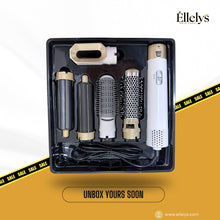 Load image into Gallery viewer, Éllelys Pro 5-in-One™ | for drying, straightening, curling and styling hair.
